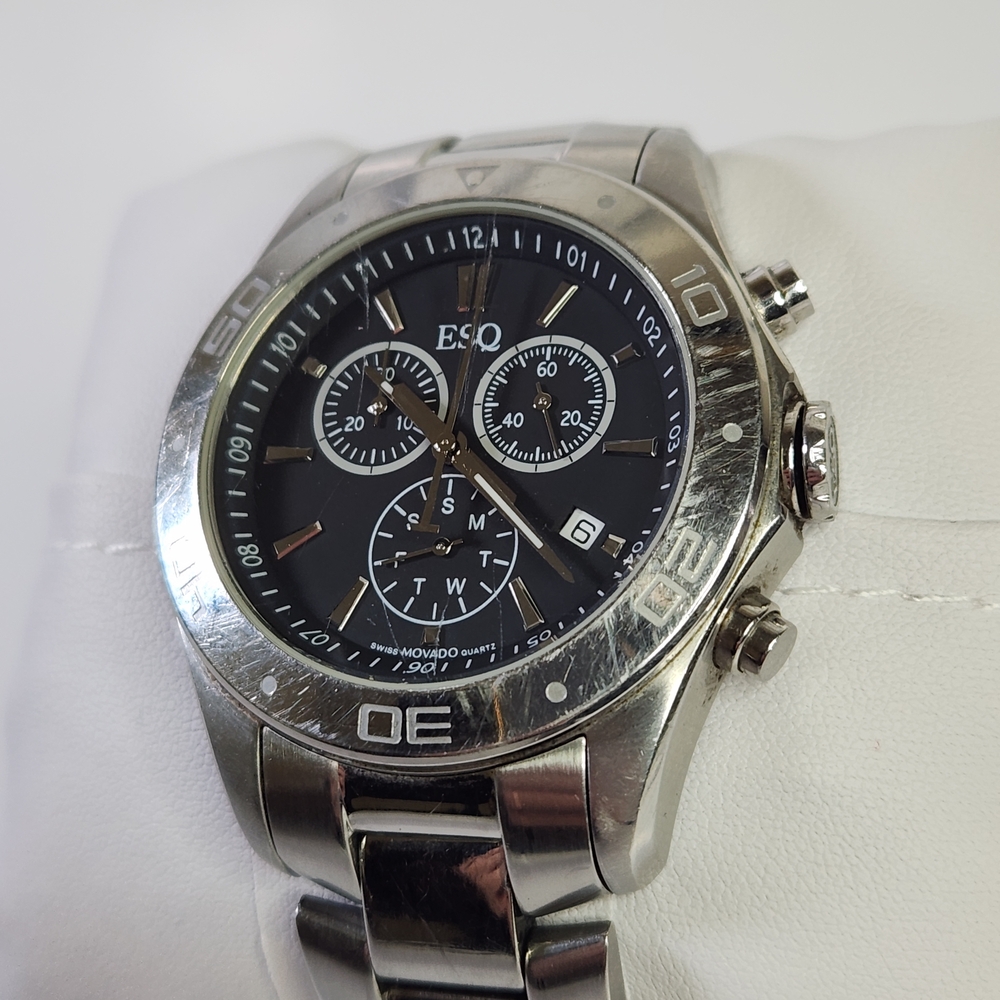 ESQ MOVADO Watch Stainless Steel Chronograph Watch - Picture 4 of 15